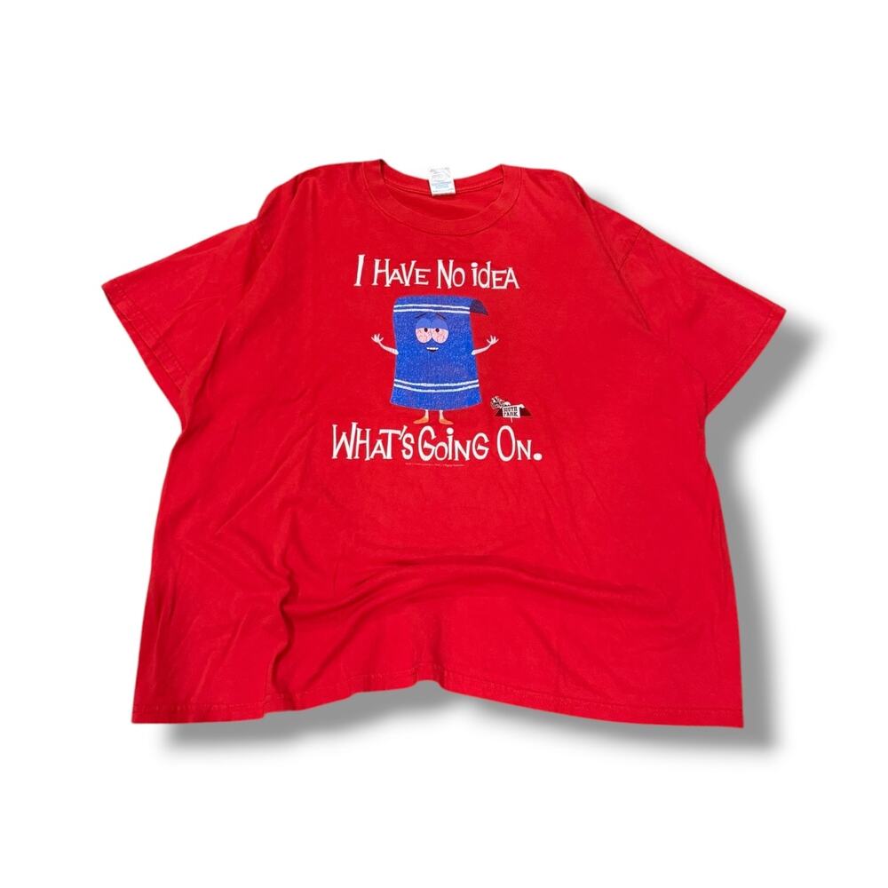 Vintage 2003 South Park Towelie ‘I Have No Idea’ T-Shirt | Size 2XL